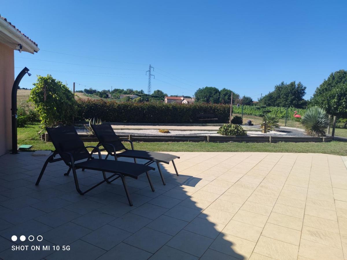 Le Gite Du Font Blanque Campsas Bagian luar foto